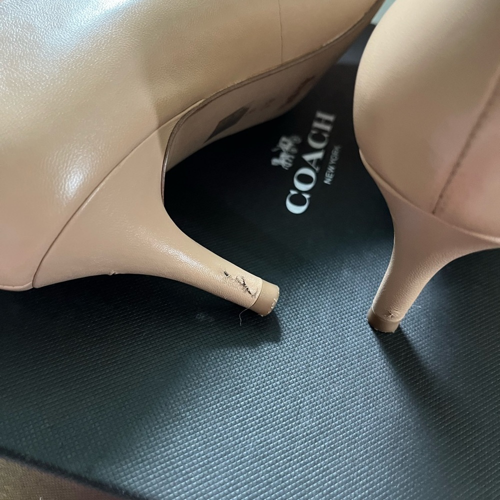 Coach Lauri silky nap Heels - Picture 4 of 5